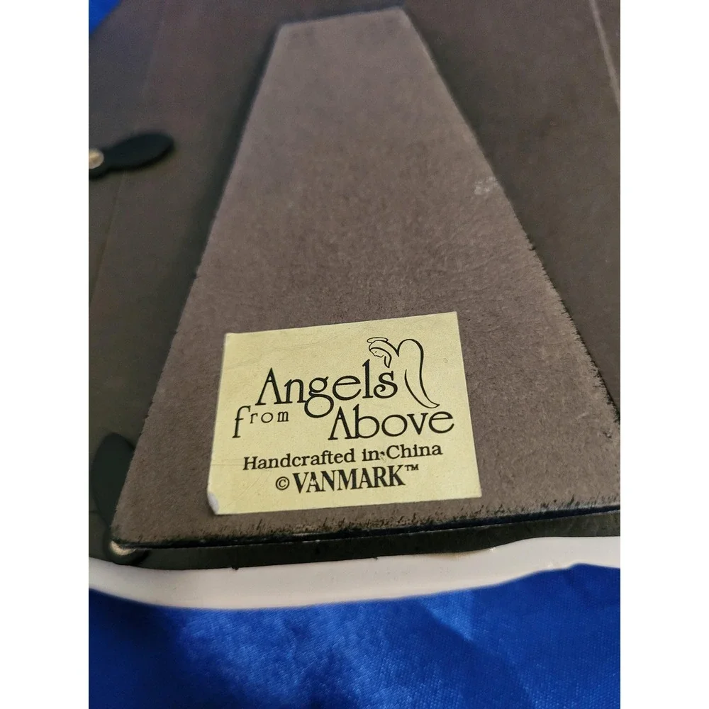 Porcelain Picture Frame Angels from Above by Vanmark Hope Design